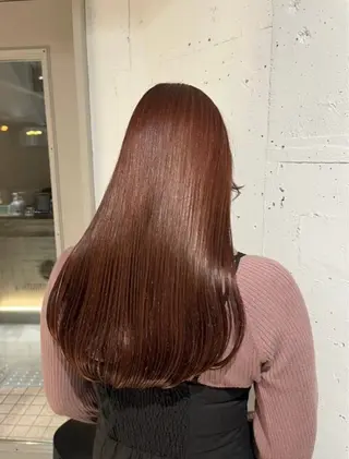 ロング カラー 似合わせスタイル 表参道🌿ちえのヘアスタイル
