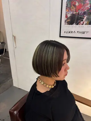 ショート ooitヨシダ ミナミのヘアスタイル
