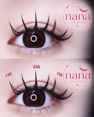 マツエク・マツパ EYE nana♡のマツエク・マツパデザイン
