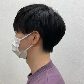 ショート メンズ もりたみかこ 美容師お休み中のヘアスタイル