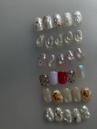 ショート peil nailのネイルデザイン