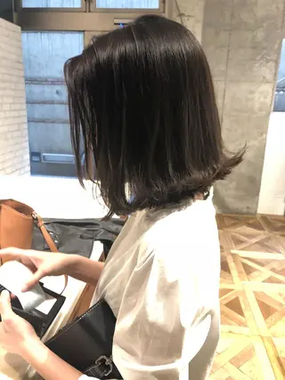 ショート カラー パーマ ヘアアレンジ 銀座/ハイトーン/ hayaka 🖤のヘアスタイル
