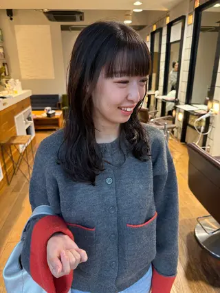 ミディアム 松本 夏海のヘアスタイル