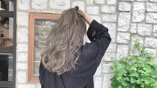ロング カラー パーマ ヘアアレンジ メンズ キッズ ネイル マツエク・マツパ 髪質改善/透明感 OAK兵庫のヘアスタイル