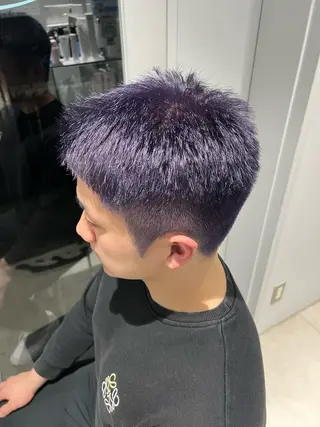 カラー メンズ 縮毛矯正練習 モデル募集✨️NOAのヘアスタイル