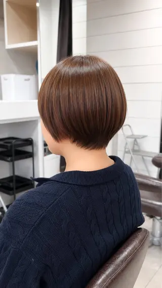 ショート カラー 似合わせ/33歳 /店長   村上直也のヘアスタイル