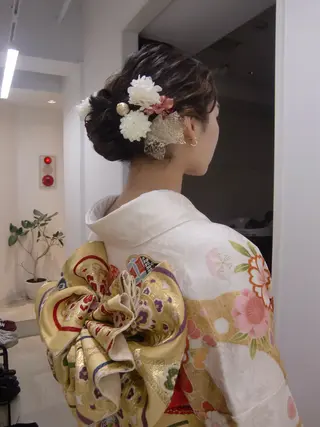 ヘアアレンジ 髪質改善/韓国/ ヘアセット/夏美のヘアスタイル