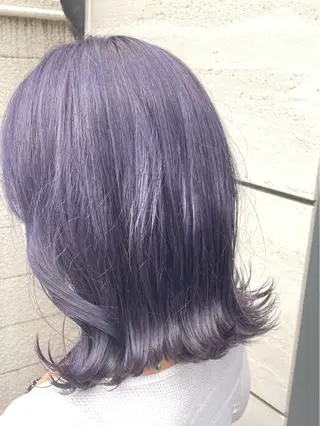 ミディアム カラー りおう ✄﻿メンズ✄﻿ボブのヘアスタイル