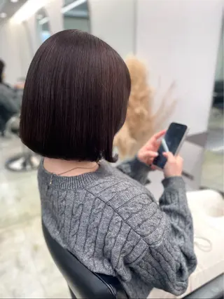 ミディアム 🤍ショート 🤍NANAMI🤍のヘアスタイル