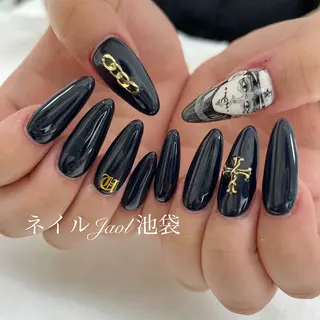 セミロング ネイルJaol 池袋のネイルデザイン