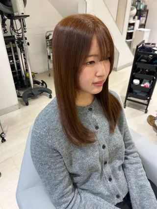 セミロング 堀 日次のヘアスタイル