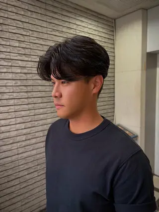 ショート メンズ UMM daichi メンズパーマのヘアスタイル