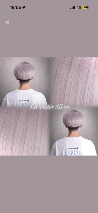 ショート カラー 🪽透明感🪽ブ リーチ特化✨Ainaのヘアスタイル