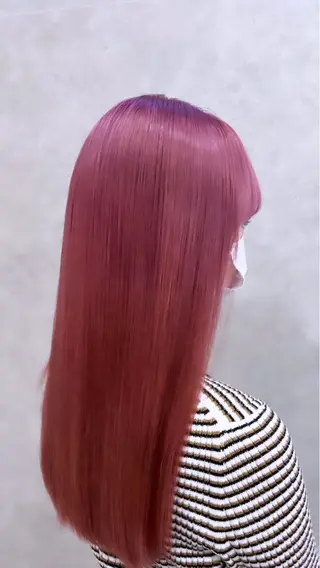 ロング カラー 🐝Haney .haruka🐝のヘアスタイル