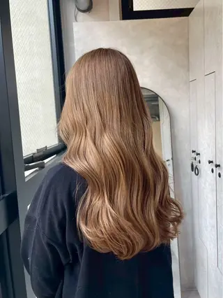 ロング 大宮レイヤーカット× 透明感カラー rioのヘアスタイル
