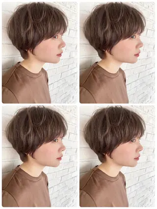 ショート ヘアアレンジ あやか 白髪ぼかしハイライトのその他イメージ