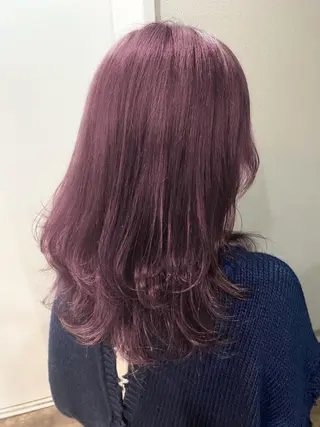 セミロング moanin モーニンのヘアスタイル