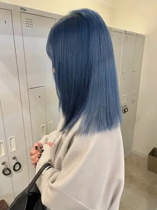 ミディアム カラー ナチュラル&ラフヘア 松尾 凌のヘアスタイル
