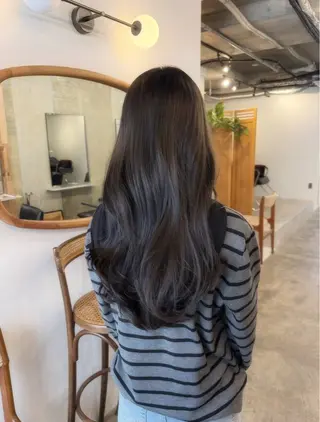 ロング 柳瀬 和香奈のヘアスタイル