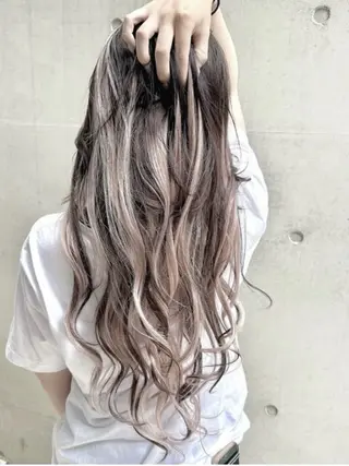 ロング ｳｲｷ/羽エクステ シールエクステのヘアスタイル