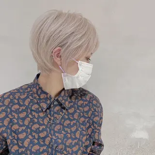 ショート 🫧ボブ/ツヤ髪/美 髪矯正/菜結のヘアスタイル