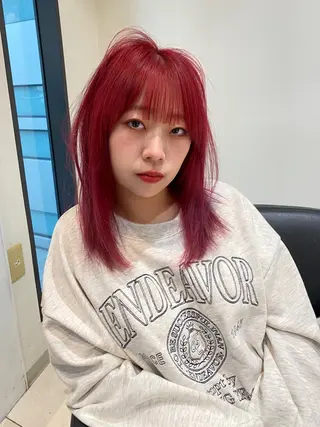 セミロング カラー mai / linoah˚✧のヘアスタイル