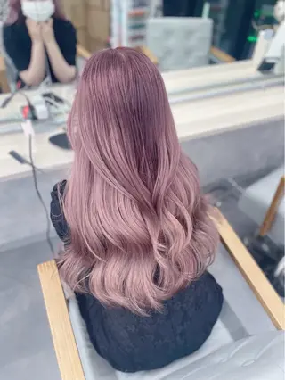 ロング 似合わせハイトーン ⚜️ちづるのヘアスタイル