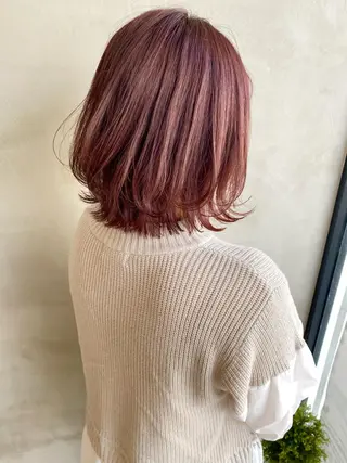 ショート カラー ヘアアレンジ ネイル マツエク・マツパ 夜23時まで予約🉑 reverieあきらのヘアスタイル