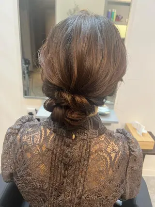 ヘアアレンジ ネイル ヘアメイクネイリスト hidemi中目黒のヘアスタイル