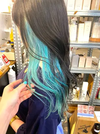 ロング slow✂︎ 矢野芹奈のヘアスタイル