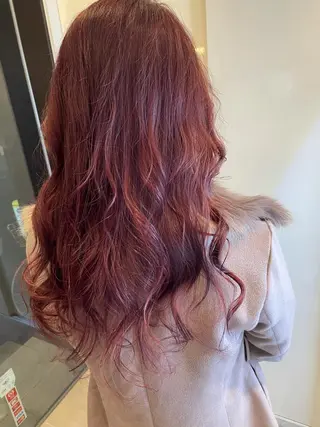 ロング カラー 美髪形成!色素改善! 秋田 和輝のヘアスタイル
