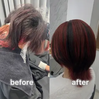 カラー メンズ E:terne大宮店 ディレクター豊島穂希のヘアスタイル