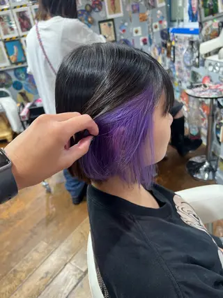 ミディアム カラー メンズ KOYA ｺﾔのヘアスタイル