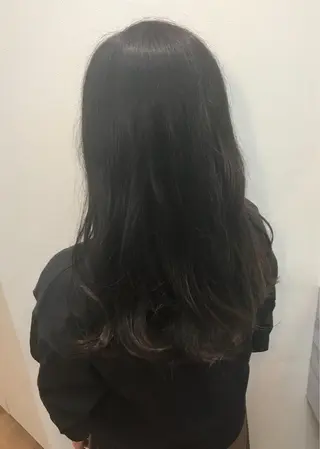 ロング カラー 田室　和幸 河原町のヘアスタイル