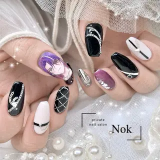 ネイル 池袋痛ネイル Nok. 渡辺のネイルデザイン