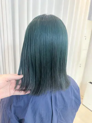 ミディアム BOX mico.のヘアスタイル