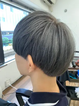 ショート ヘアカラー&縮毛矯正 STAR☆RIVERのヘアスタイル