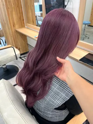 セミロング カラー 似合わせカット Rinka🌻のヘアスタイル