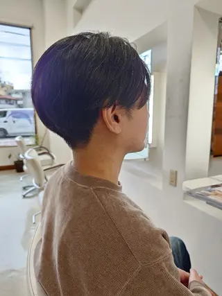 メンズ ショート キンジョウ エナミのヘアスタイル