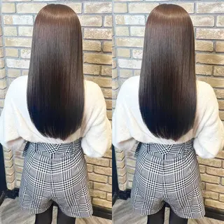 セミロング 🎀艶髪の達人🎀 レイヤー🎀飯田のヘアスタイル