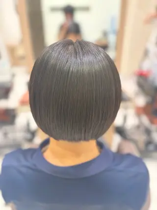 ショート パーマ 🐈‍⬛SARA🎀 縮毛矯正のヘアスタイル
