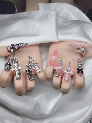 ネイル Lee Nails チップ長さだし専門店のネイルデザイン