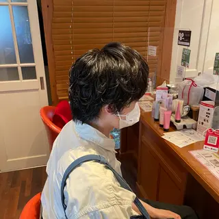 メンズ 金森 有希のヘアスタイル