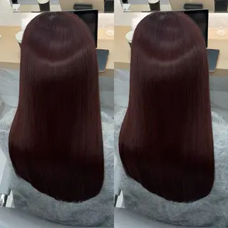 ロング 今話題の艶髪矯正 美艶カラー/FUKAのヘアスタイル
