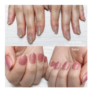 ミディアム ネイル 🐾enen style 🐾のネイルデザイン