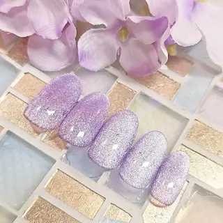 ネイル 手描きアート&推し活 🌟Wisteriaのネイルデザイン