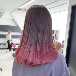 ミディアム カラー パーマ ヘアアレンジ 💗無料カットモデル 募集中yu-ki💗のヘアスタイル