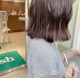 ミディアム カラー RIRI💛 ママ美容師👶🏻のヘアスタイル