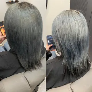 ミディアム 宇野 颯太のヘアスタイル