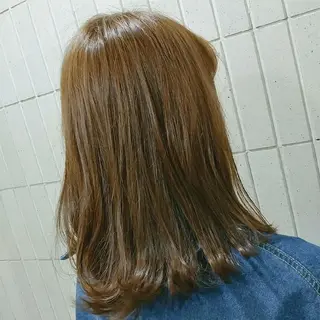 ミディアム Cecilhair 店長松本のヘアスタイル